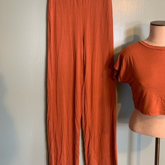 NWT Goodtime USA Pant Suit Pants Crop Top Touch Dolls 2 Piece - Picture 3 of 12